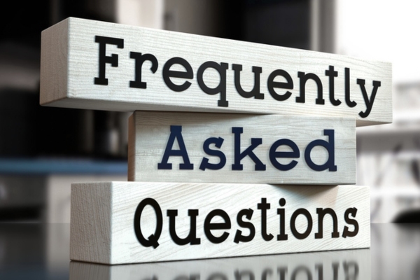 Frequently Asked Questions on wooden bars depicting FAQs about oil heating costs