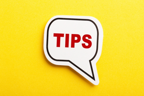 TIPS inside a speech bubble depicting managing your propane supply