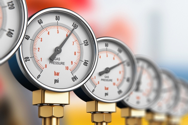 image of propane tank gauges