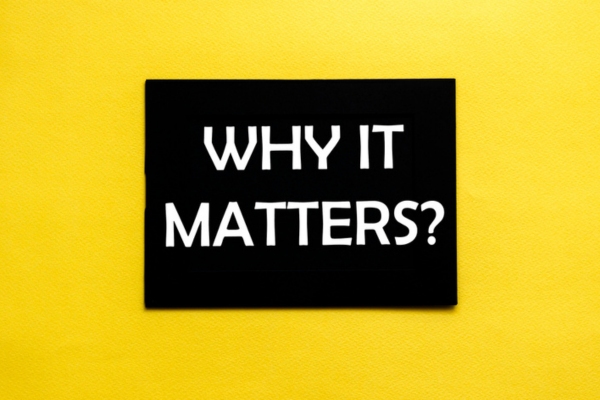Why it matters on a black sign depicting air conditioner maintenance