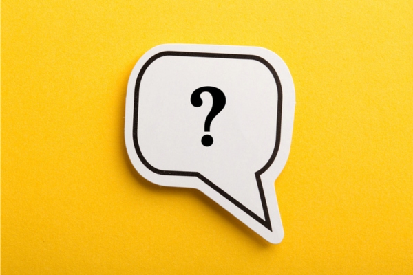 question mark on a speech bubble depicting FAQs About Propane Myths