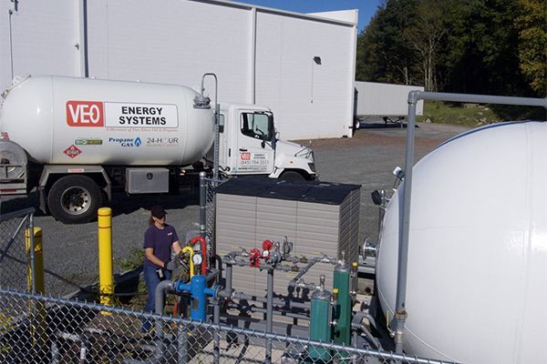 Professional propane tank refill service in Burlingham, NY